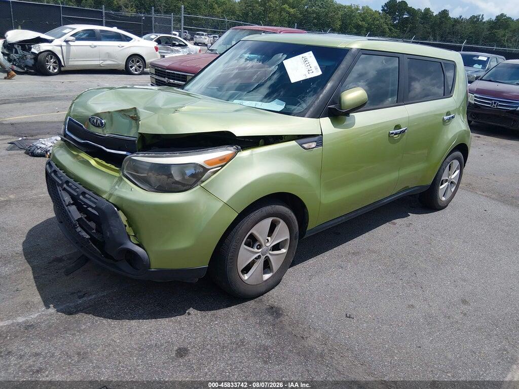 KNDJN2A29E7742879 2014 KIA SOUL photo no. 2