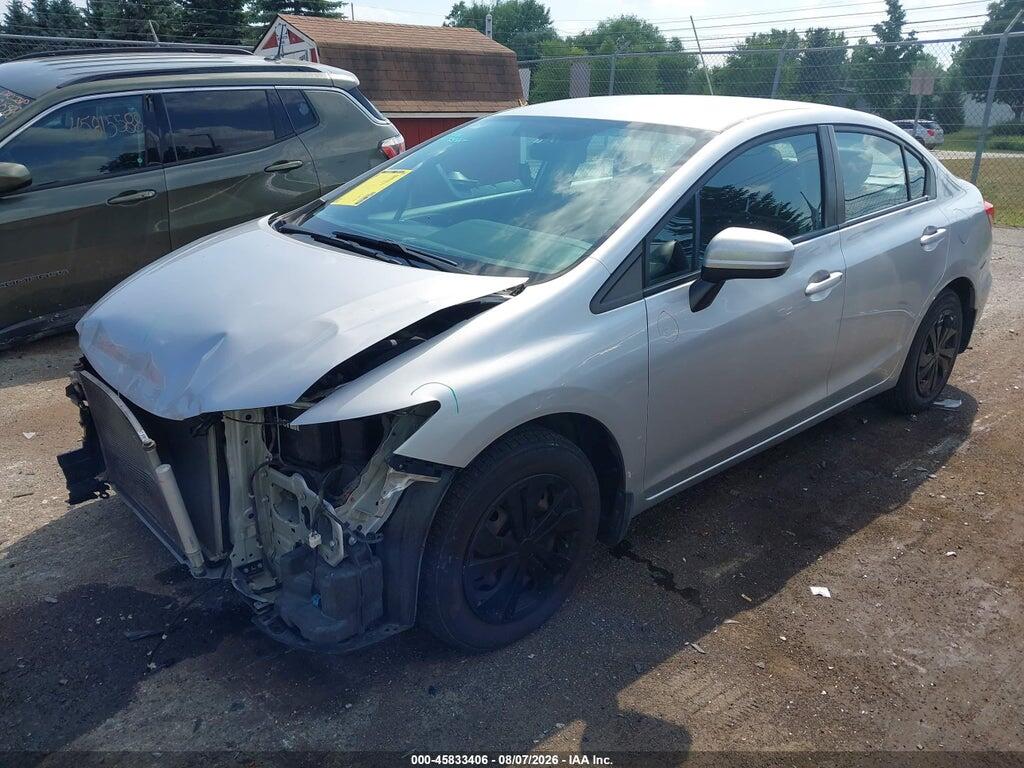 19XFB2F59EE262455 2014 HONDA CIVIC photo no. 2
