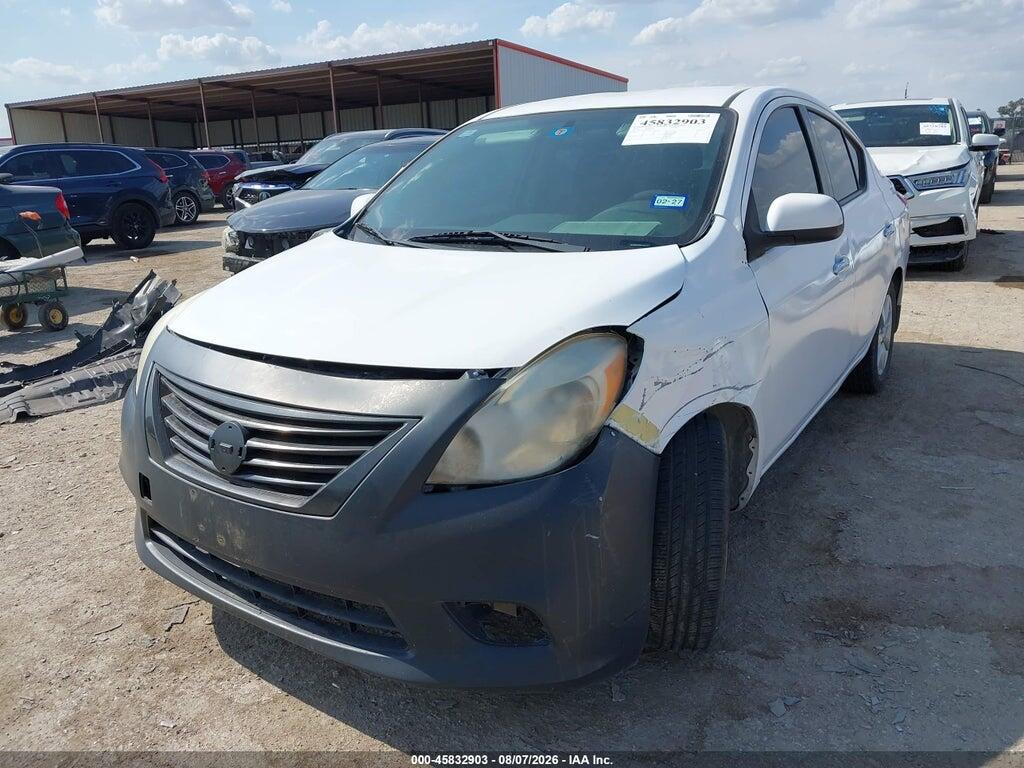3N1CN7AP0EL856155 2014 NISSAN VERSA photo no. 2