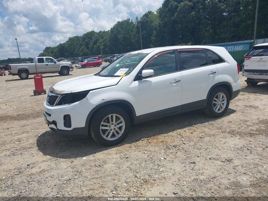 5XYKT3A67EG434034 2014 KIA SORENTO photo no. 2