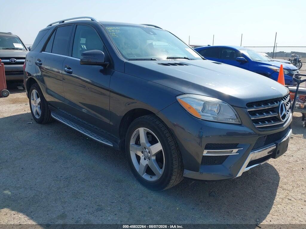 4JGDA5JB9EA302556 2014 MERCEDES-BENZ ML 350 photo no. 1