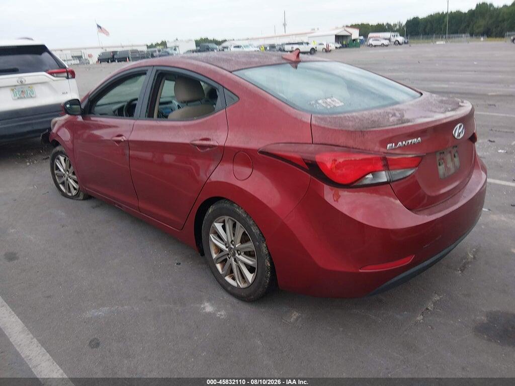 5NPDH4AE9EH543840 2014 HYUNDAI ELANTRA photo no. 3