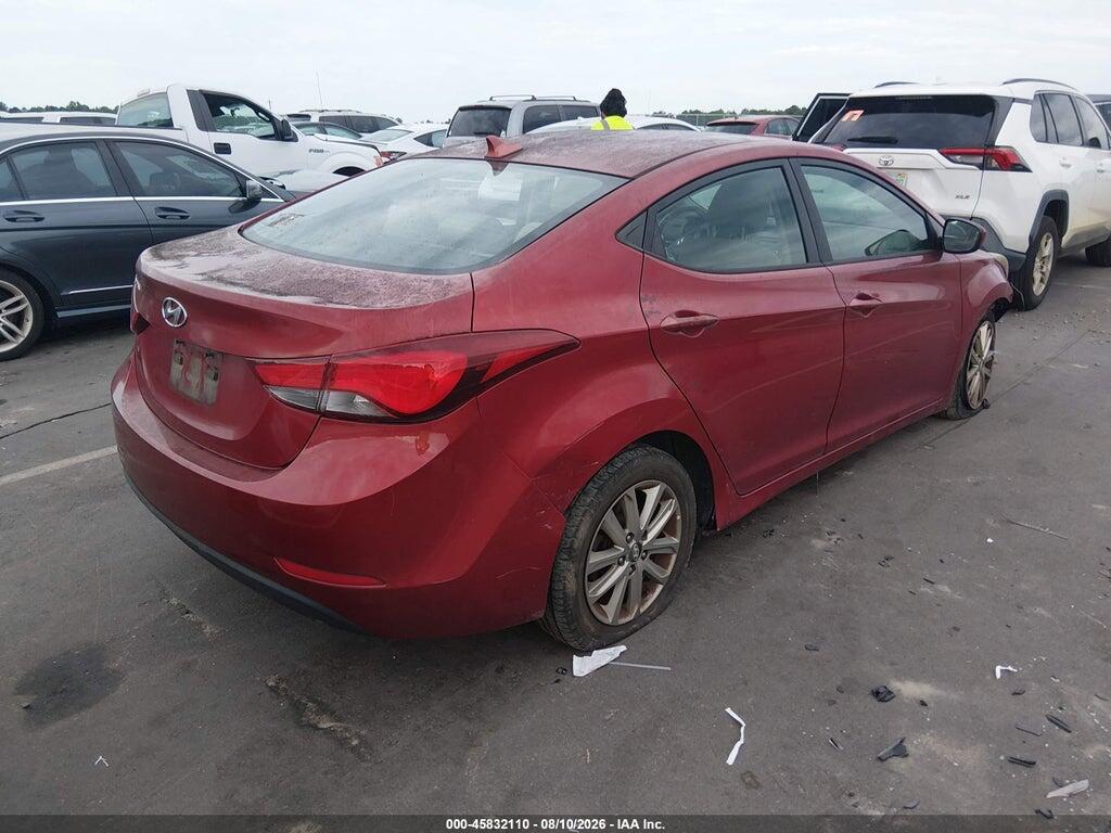 5NPDH4AE9EH543840 2014 HYUNDAI ELANTRA photo no. 4