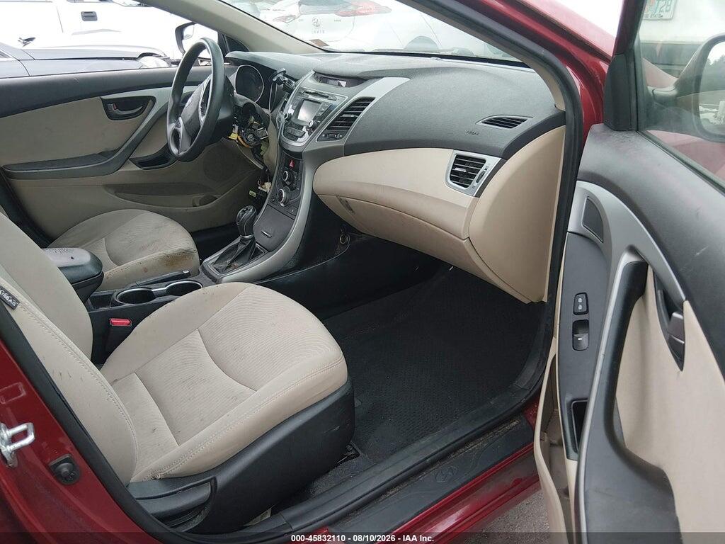 5NPDH4AE9EH543840 2014 HYUNDAI ELANTRA photo no. 5