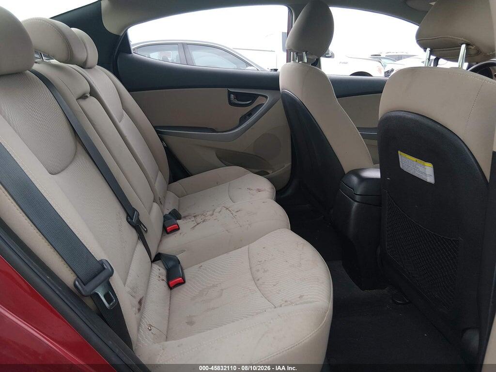 5NPDH4AE9EH543840 2014 HYUNDAI ELANTRA photo no. 8