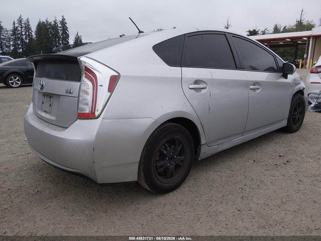 JTDKN3DU3E0361013 2014 TOYOTA PRIUS photo no. 4