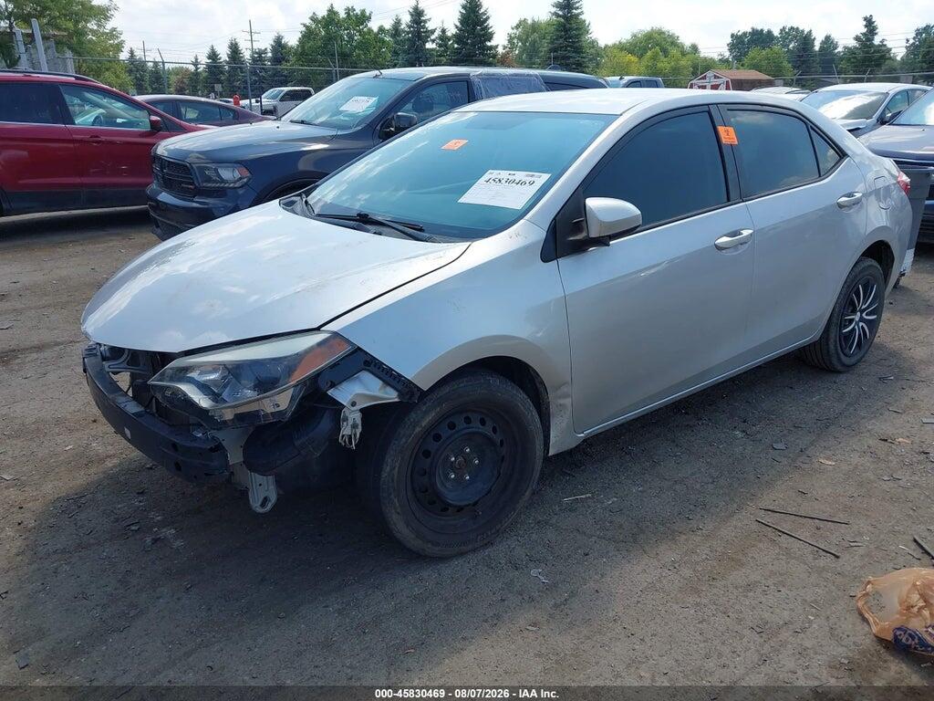 2T1BURHE5EC102408 2014 TOYOTA COROLLA photo no. 2