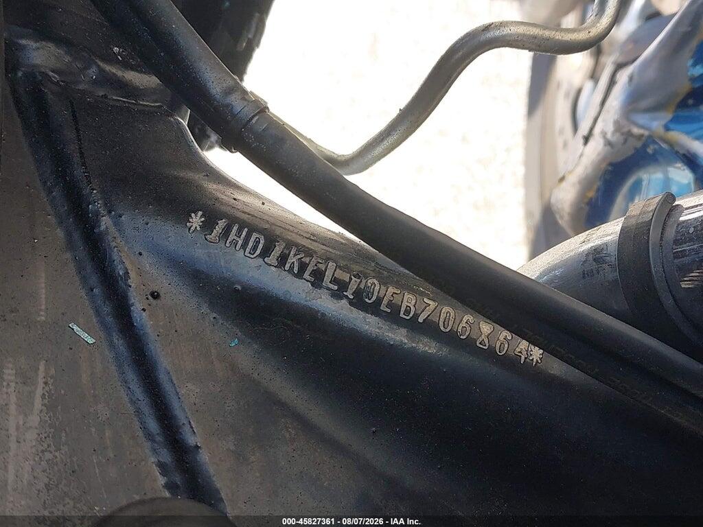 1HD1KEL10EB706864 2014 HARLEY-DAVIDSON FLHTK photo no. 10