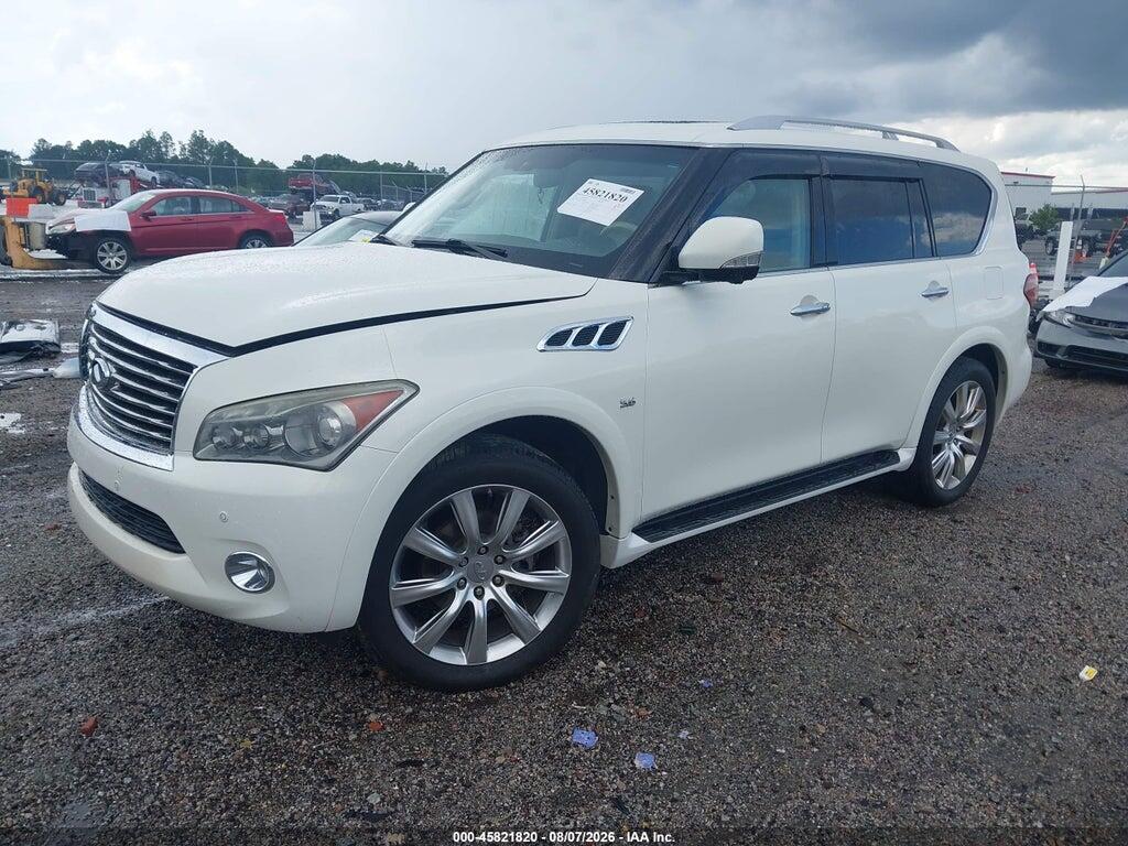 JN8AZ2NEXE9068002 2014 INFINITI QX80 photo no. 2