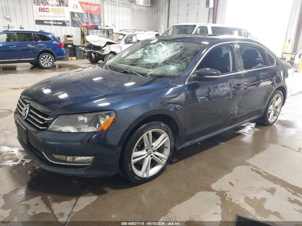 1VWBS7A36EC115922 2014 VOLKSWAGEN PASSAT photo no. 2