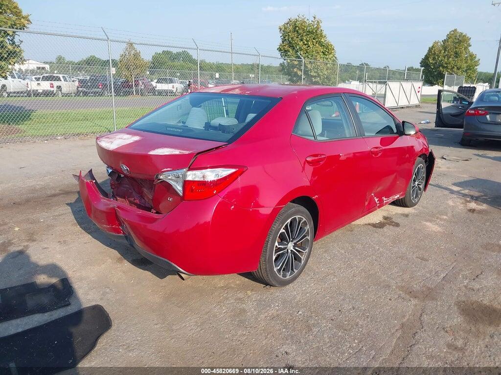 2T1BURHE9EC220929 2014 TOYOTA COROLLA photo no. 4