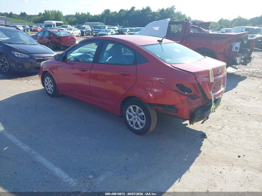 KMHCT4AE3EU720197 2014 HYUNDAI ACCENT photo no. 3