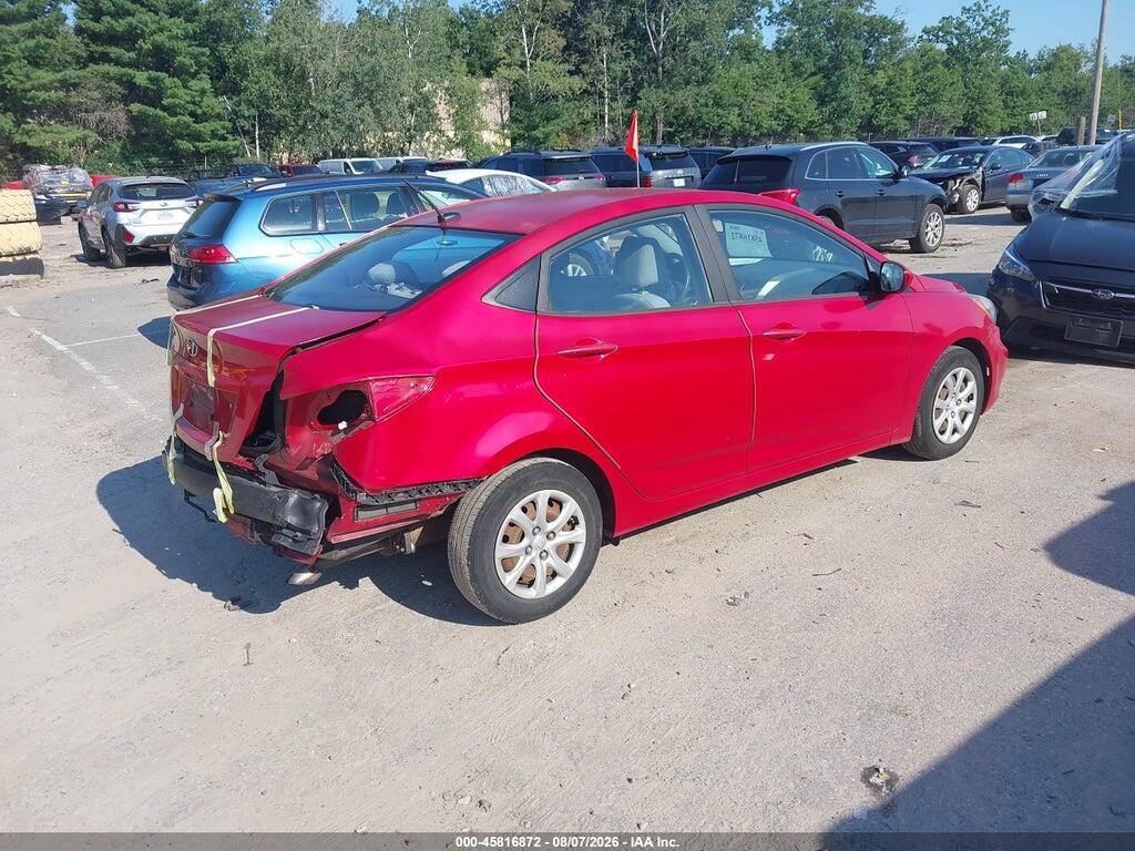 KMHCT4AE3EU720197 2014 HYUNDAI ACCENT photo no. 4