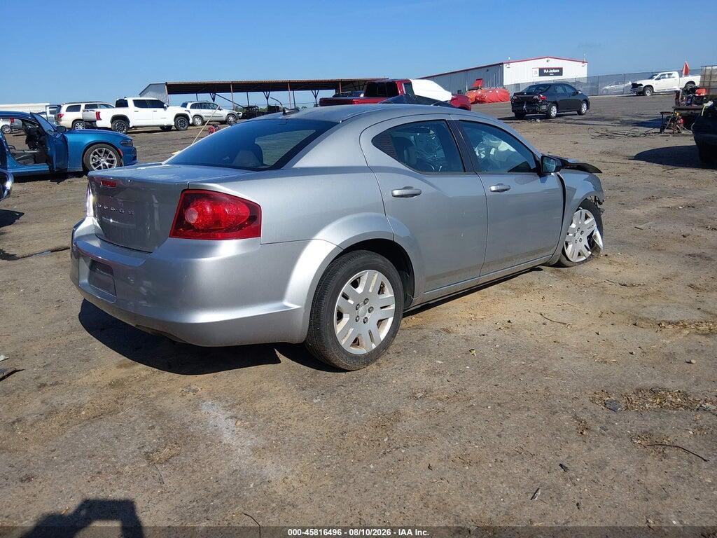 1C3CDZAB8EN175231 2014 DODGE AVENGER photo no. 4