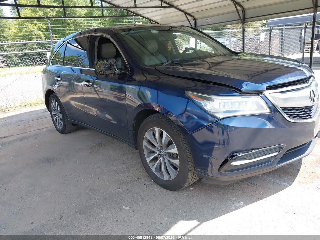 5FRYD4H44EB048534 2014 ACURA MDX photo no. 1