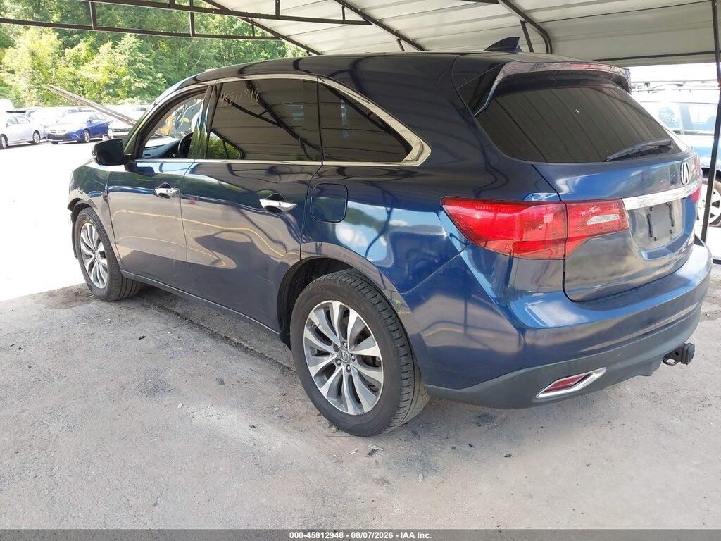 5FRYD4H44EB048534 2014 ACURA MDX photo no. 3