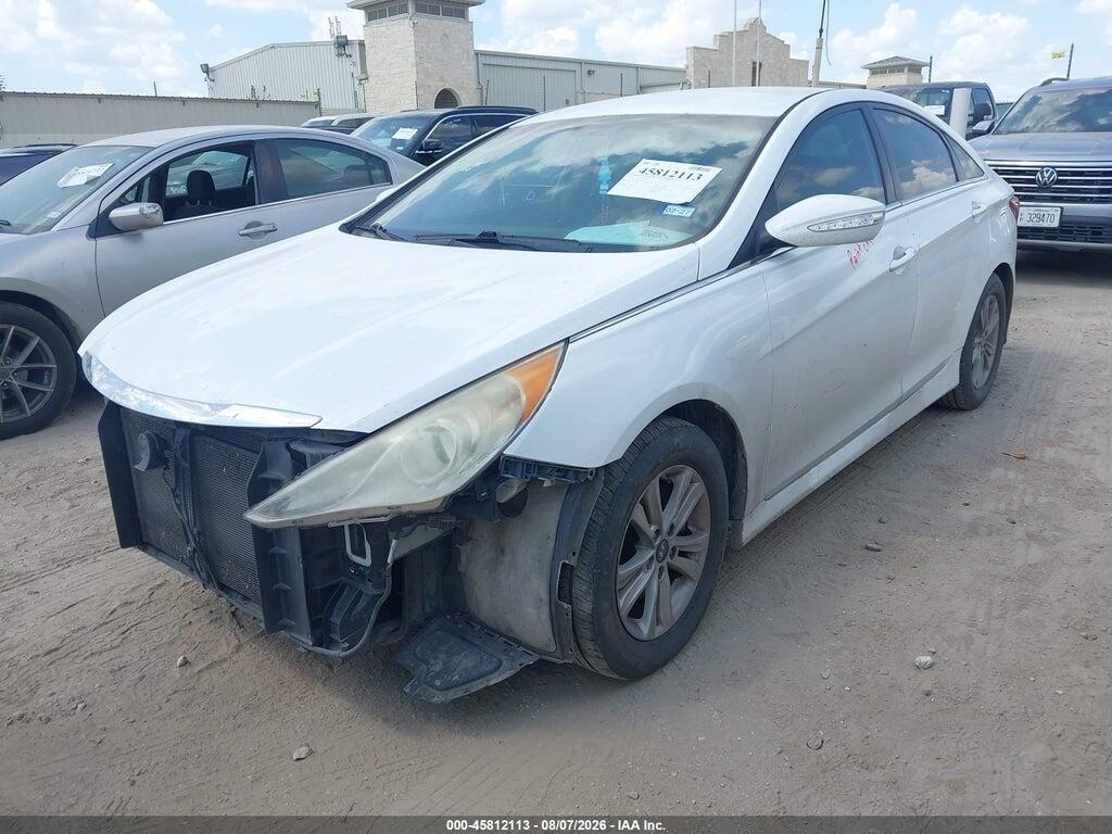 5NPEB4AC8EH942565 2014 HYUNDAI SONATA photo no. 2