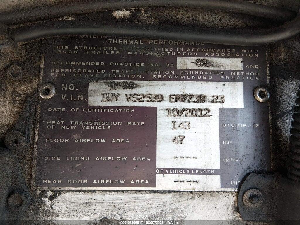 1UYVS2539EM773923 2014 UTILITY TRAILER MFG 3000R SEMI TRAILER photo no. 9