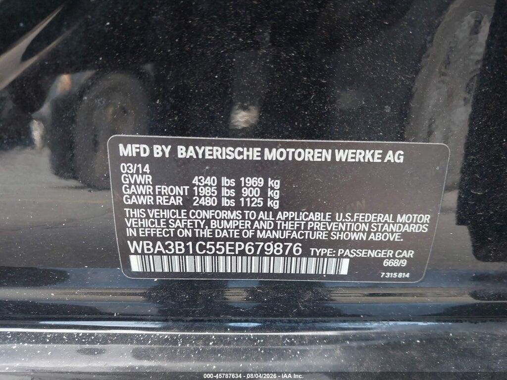 WBA3B1C55EP679876 2014 BMW 320I photo no. 9