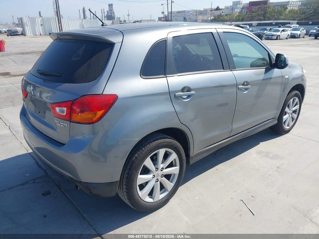 4A4AP3AU5EE028981 2014 MITSUBISHI OUTLANDER SPORT photo no. 4