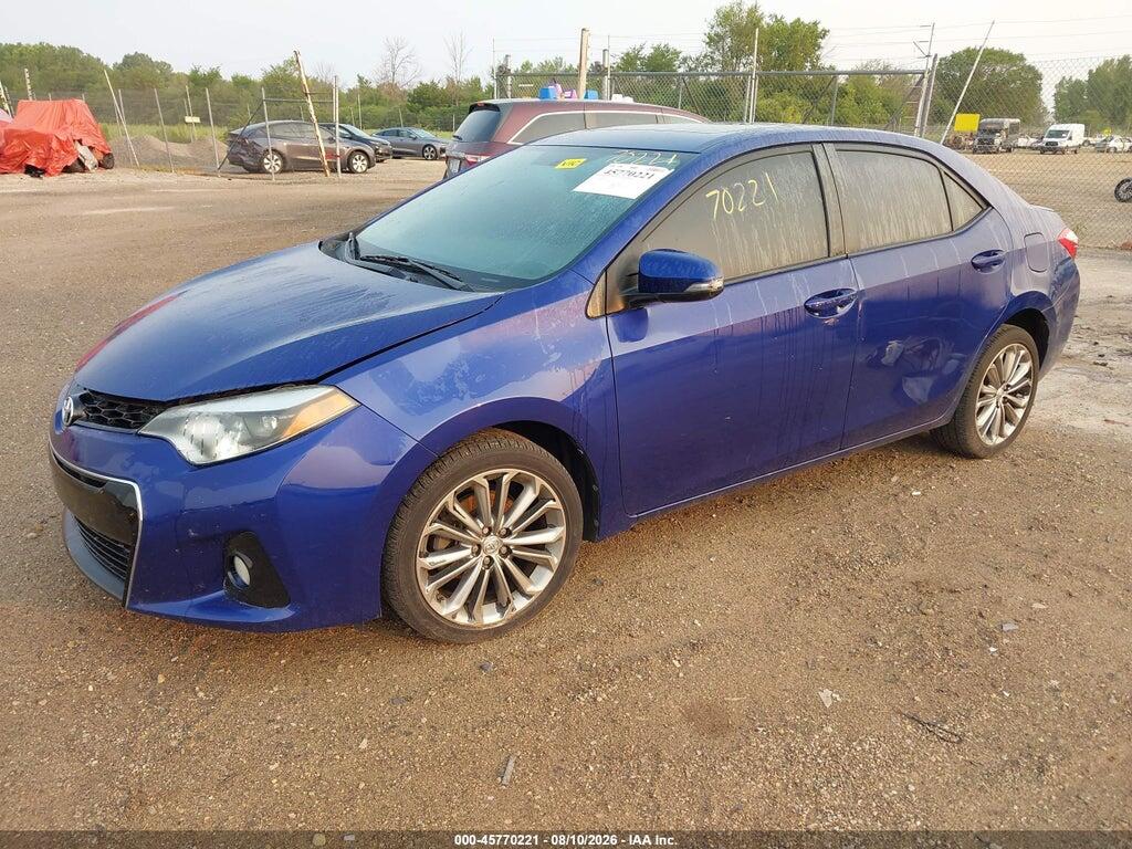 2T1BURHE4EC104716 2014 TOYOTA COROLLA photo no. 2