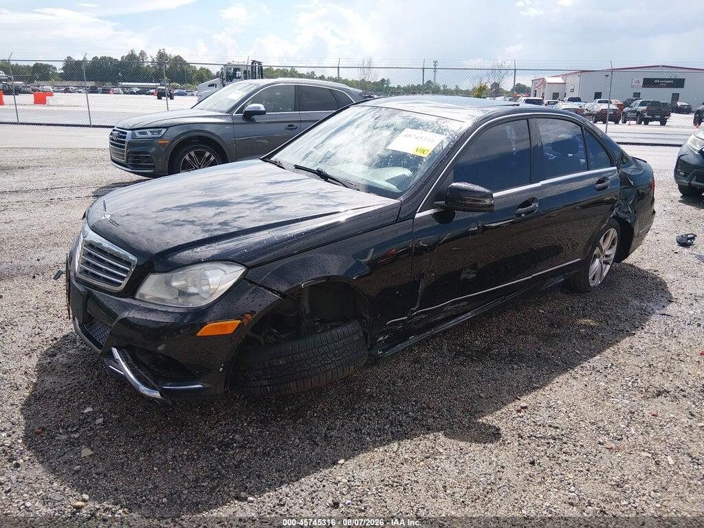 WDDGF8AB2ER306881 2014 MERCEDES-BENZ C 300 photo no. 2
