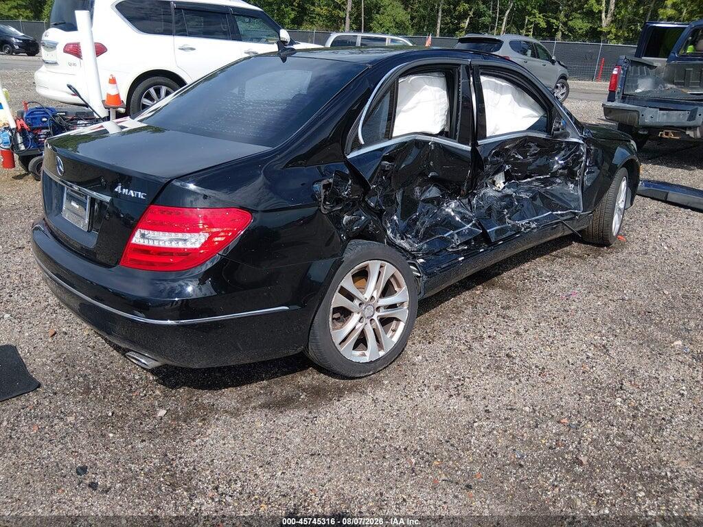 WDDGF8AB2ER306881 2014 MERCEDES-BENZ C 300 photo no. 4