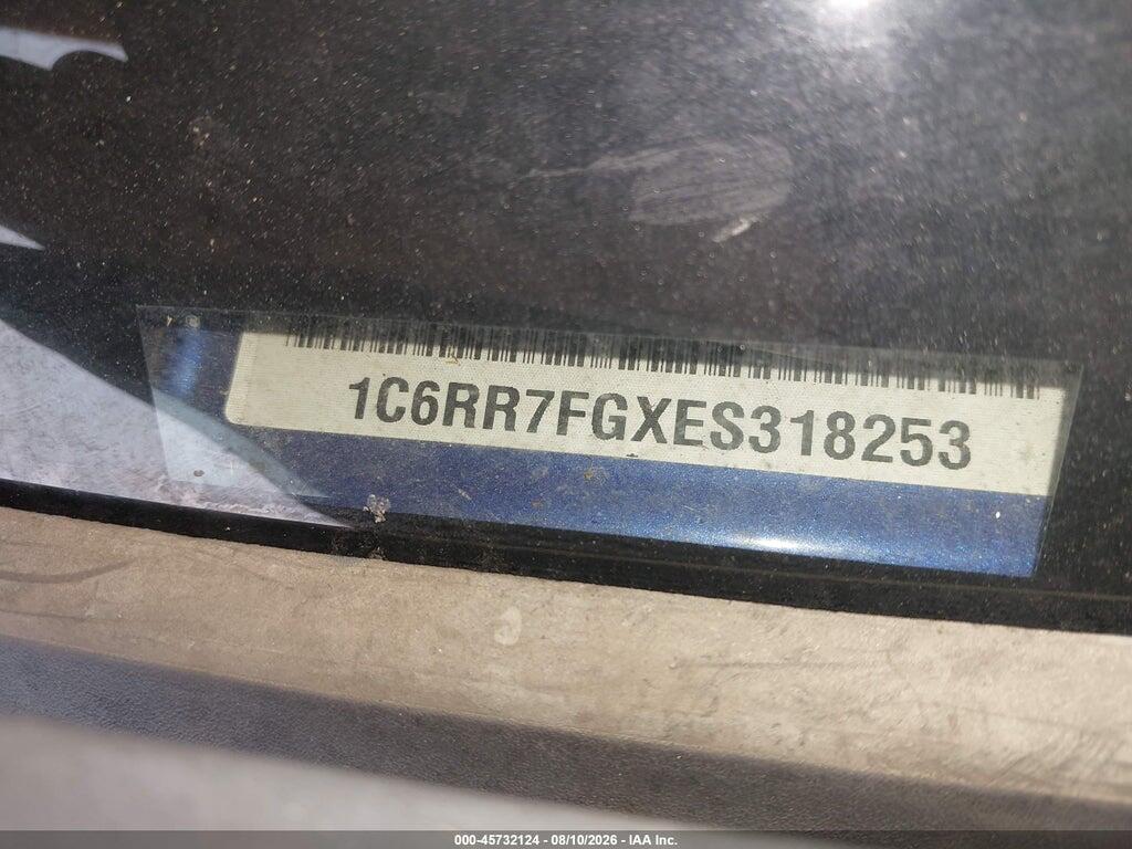 1C6RR7FGXES318253 2014 RAM 1500 photo no. 9