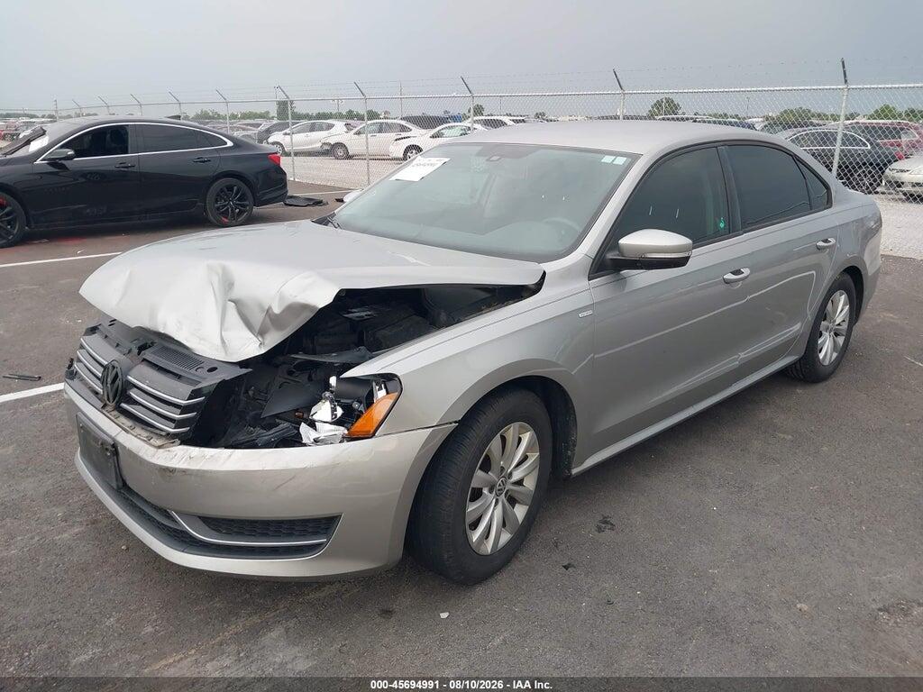 1VWAS7A31EC110364 2014 VOLKSWAGEN PASSAT photo no. 2