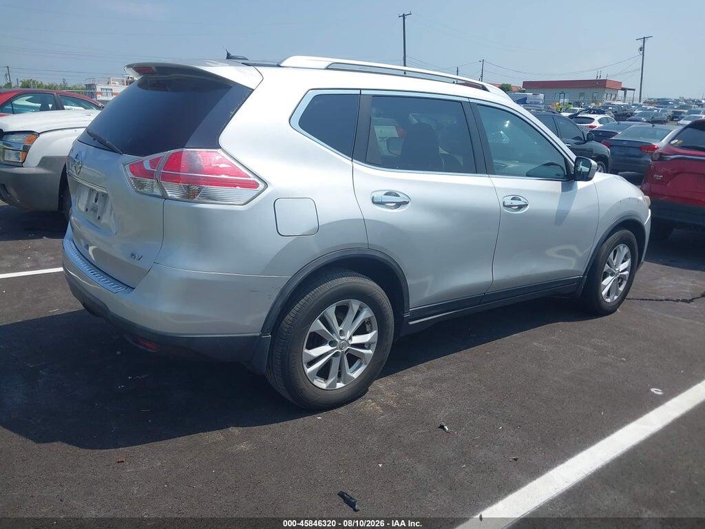KNMAT2MT3FP517126 2015 NISSAN ROGUE photo no. 4