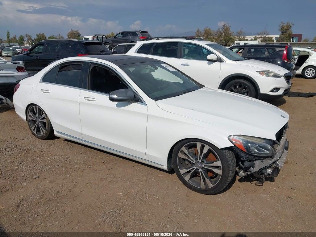 55SWF4KB4FU021697 2015 MERCEDES-BENZ C 300 photo no. 1