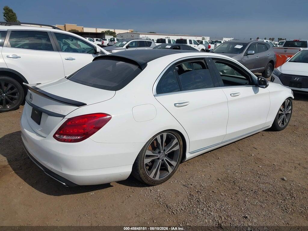55SWF4KB4FU021697 2015 MERCEDES-BENZ C 300 photo no. 4
