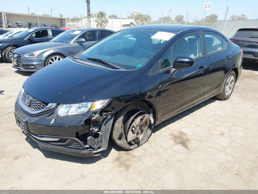 2HGFB2F57FH541653 2015 HONDA CIVIC photo no. 2
