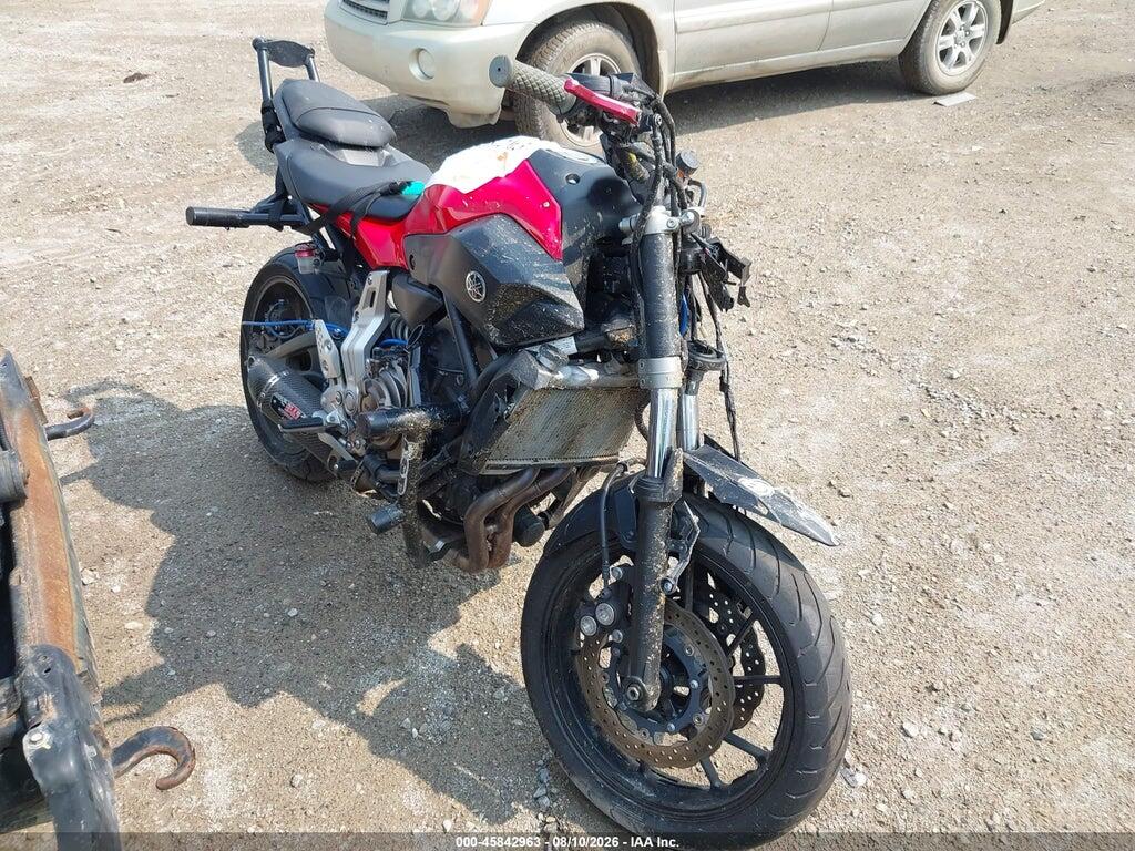 2015 YAMAHA FZ07 JYARM06E9FA001077