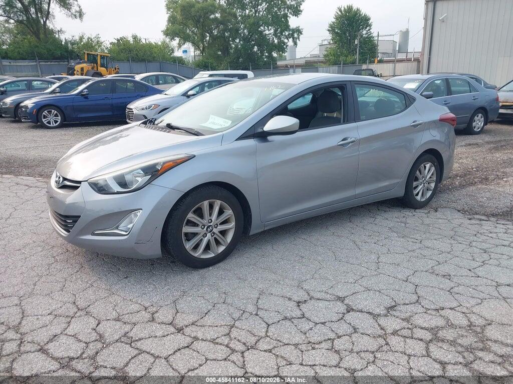 5NPDH4AE7FH551629 2015 HYUNDAI ELANTRA photo no. 2