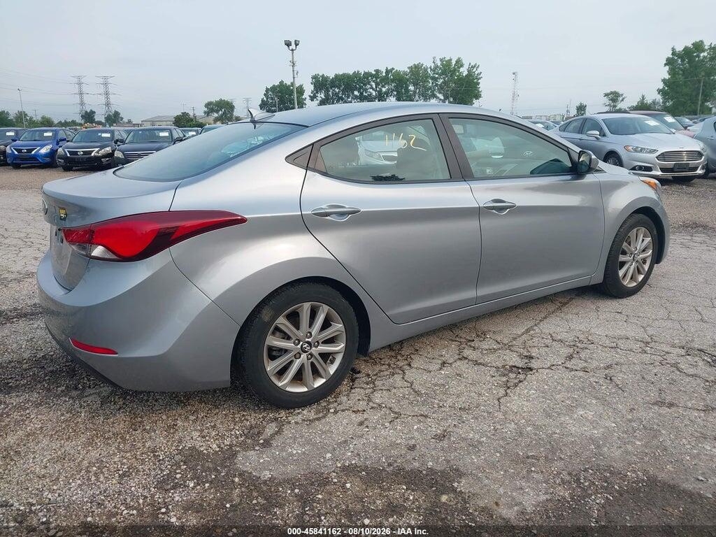 5NPDH4AE7FH551629 2015 HYUNDAI ELANTRA photo no. 4