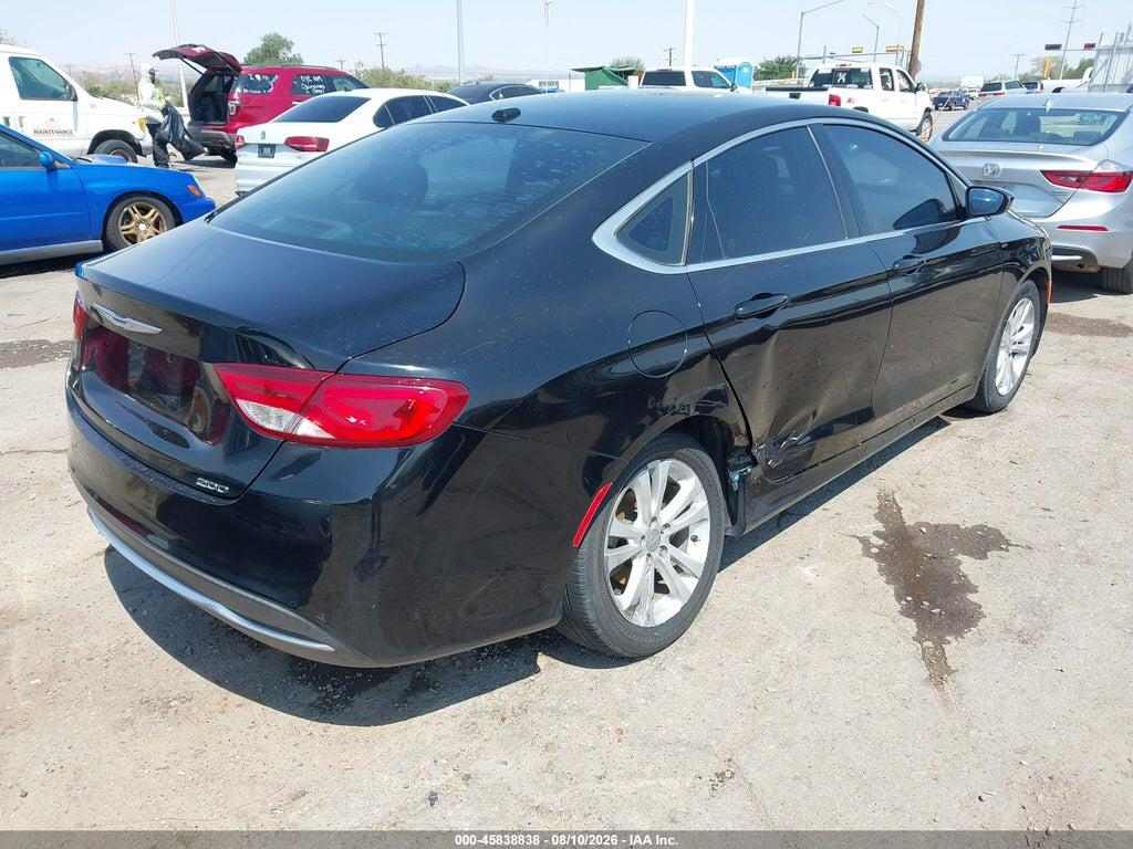 1C3CCCAB6FN641515 2015 CHRYSLER 200 photo no. 4