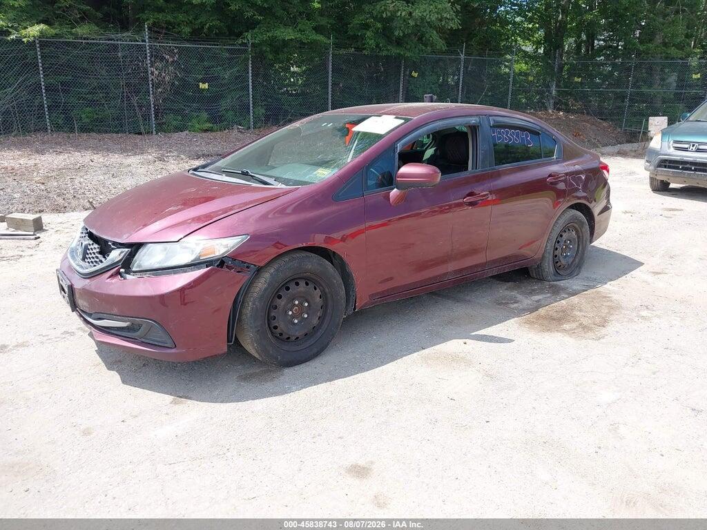 19XFB2F54FE249730 2015 HONDA CIVIC photo no. 2
