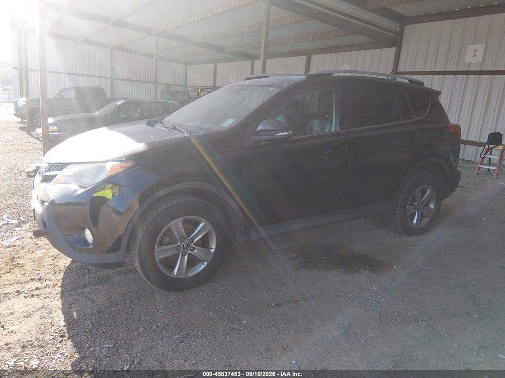2T3RFREVXFW351839 2015 TOYOTA RAV4 photo no. 2