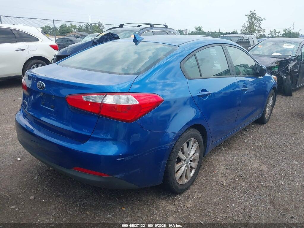 KNAFX4A66F5353156 2015 KIA FORTE photo no. 4
