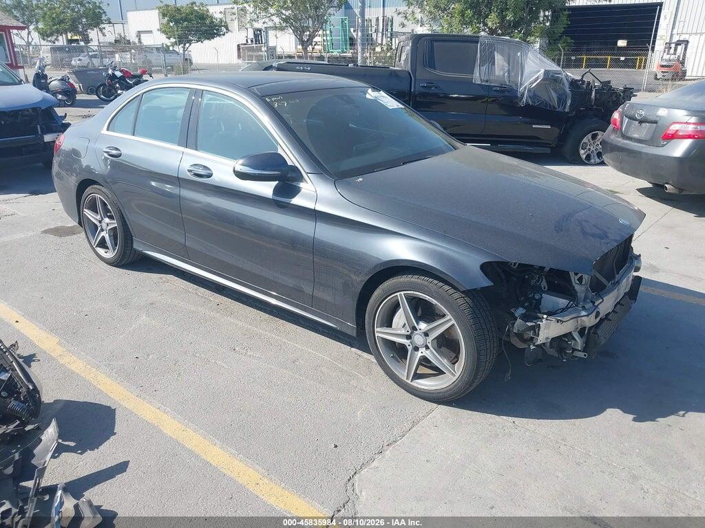 55SWF4KB3FU001022 2015 MERCEDES-BENZ C 300 photo no. 1