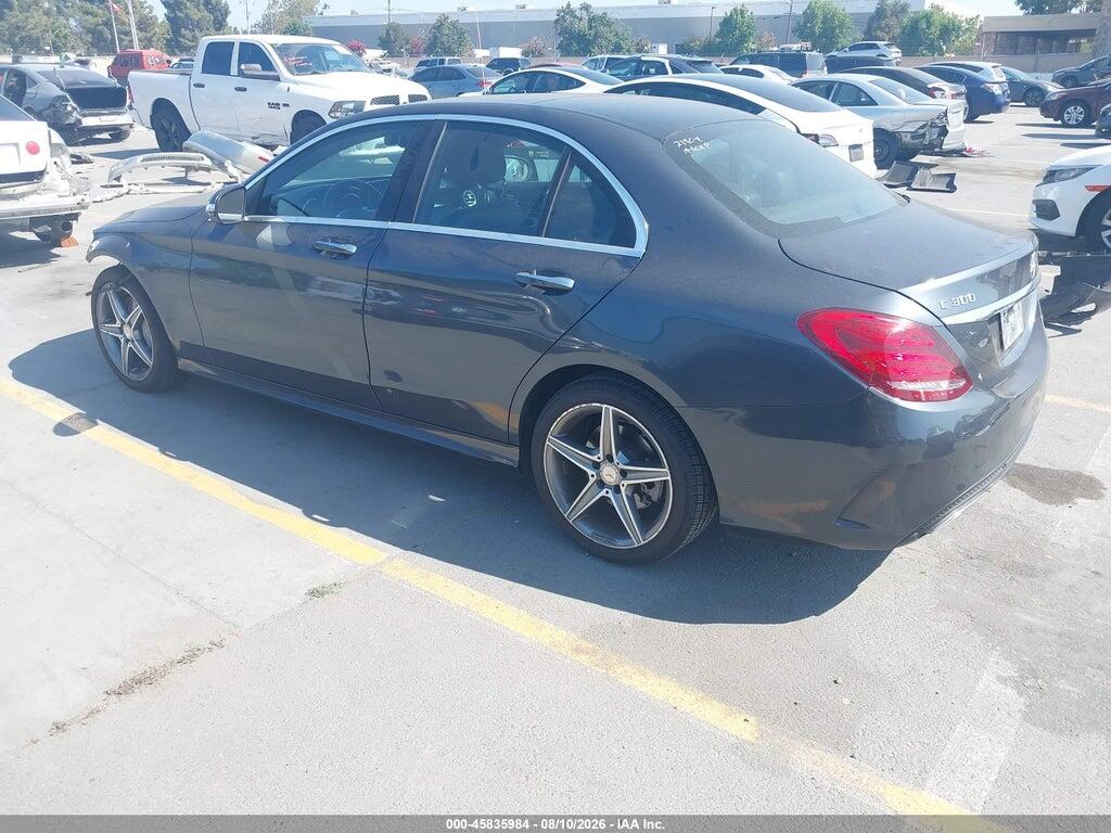 55SWF4KB3FU001022 2015 MERCEDES-BENZ C 300 photo no. 3