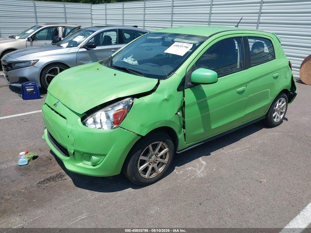ML32A3HJ8FH003682 2015 MITSUBISHI MIRAGE photo no. 2