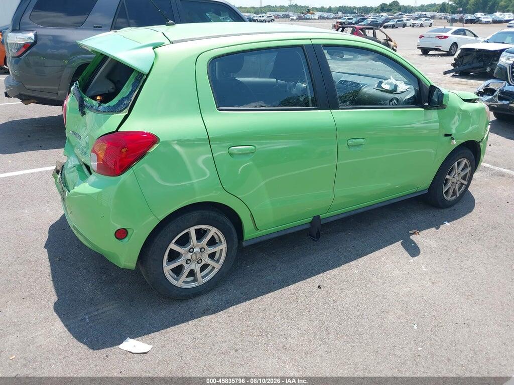 ML32A3HJ8FH003682 2015 MITSUBISHI MIRAGE photo no. 4
