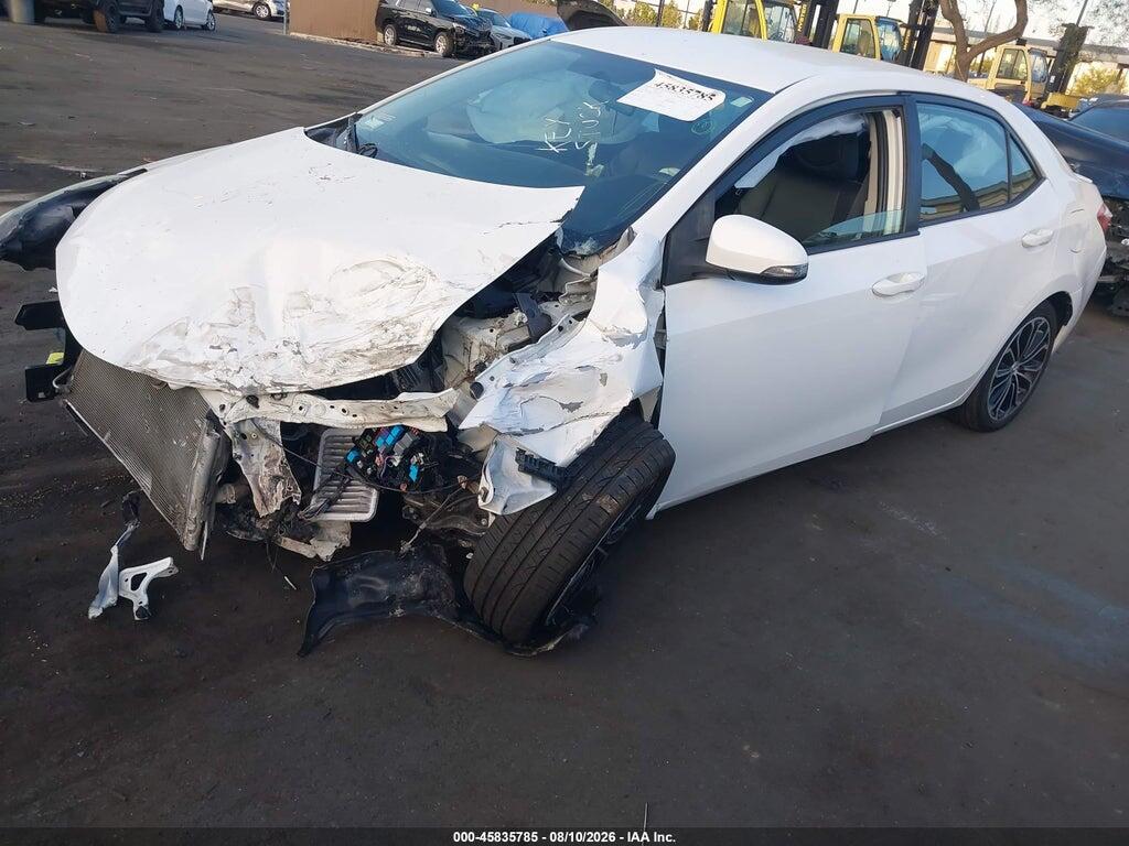 2T1BURHE5FC338378 2015 TOYOTA COROLLA photo no. 2