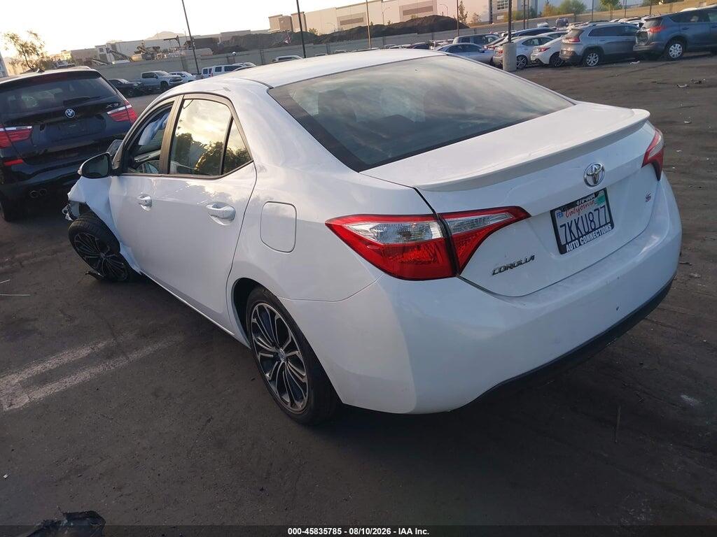 2T1BURHE5FC338378 2015 TOYOTA COROLLA photo no. 3
