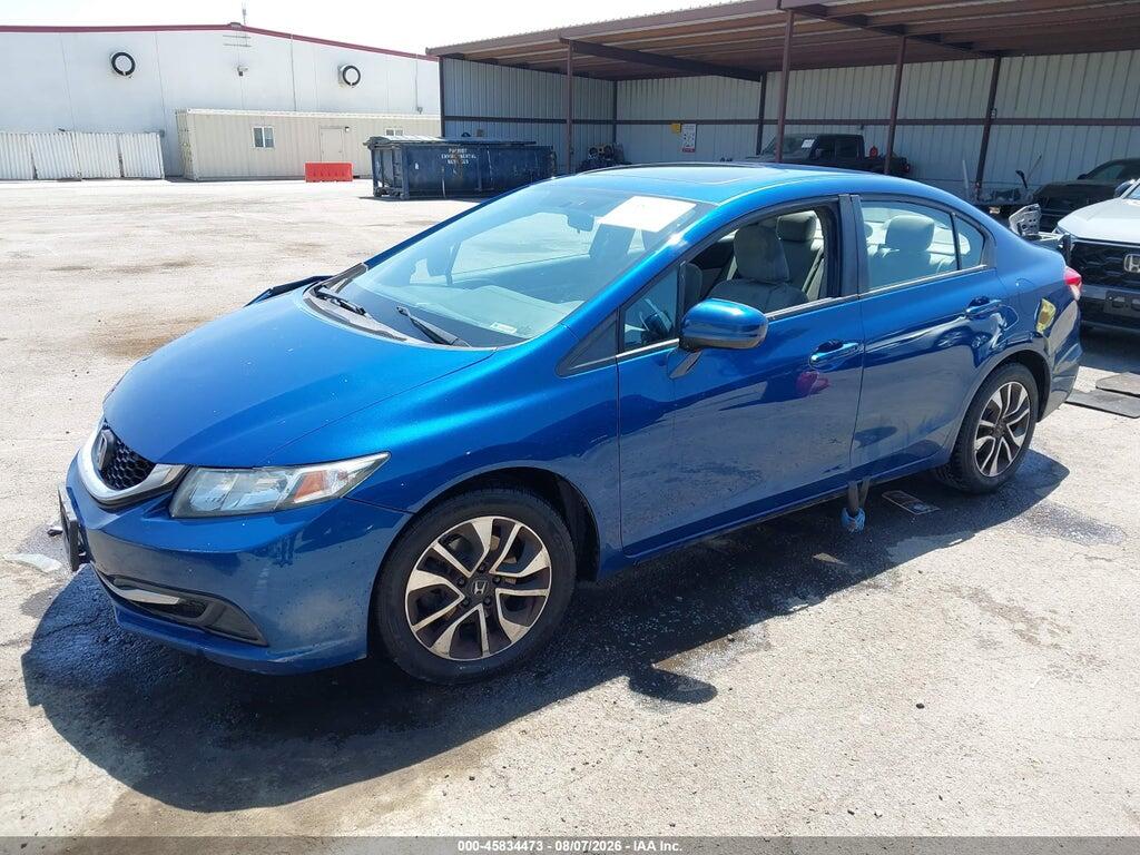 19XFB2F83FE255030 2015 HONDA CIVIC photo no. 2