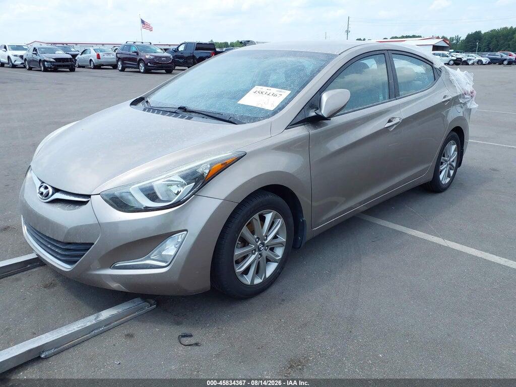 5NPDH4AE1FH583234 2015 HYUNDAI ELANTRA photo no. 2