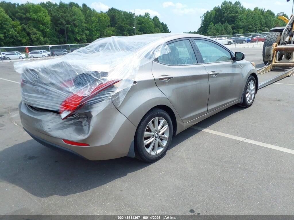 5NPDH4AE1FH583234 2015 HYUNDAI ELANTRA photo no. 4