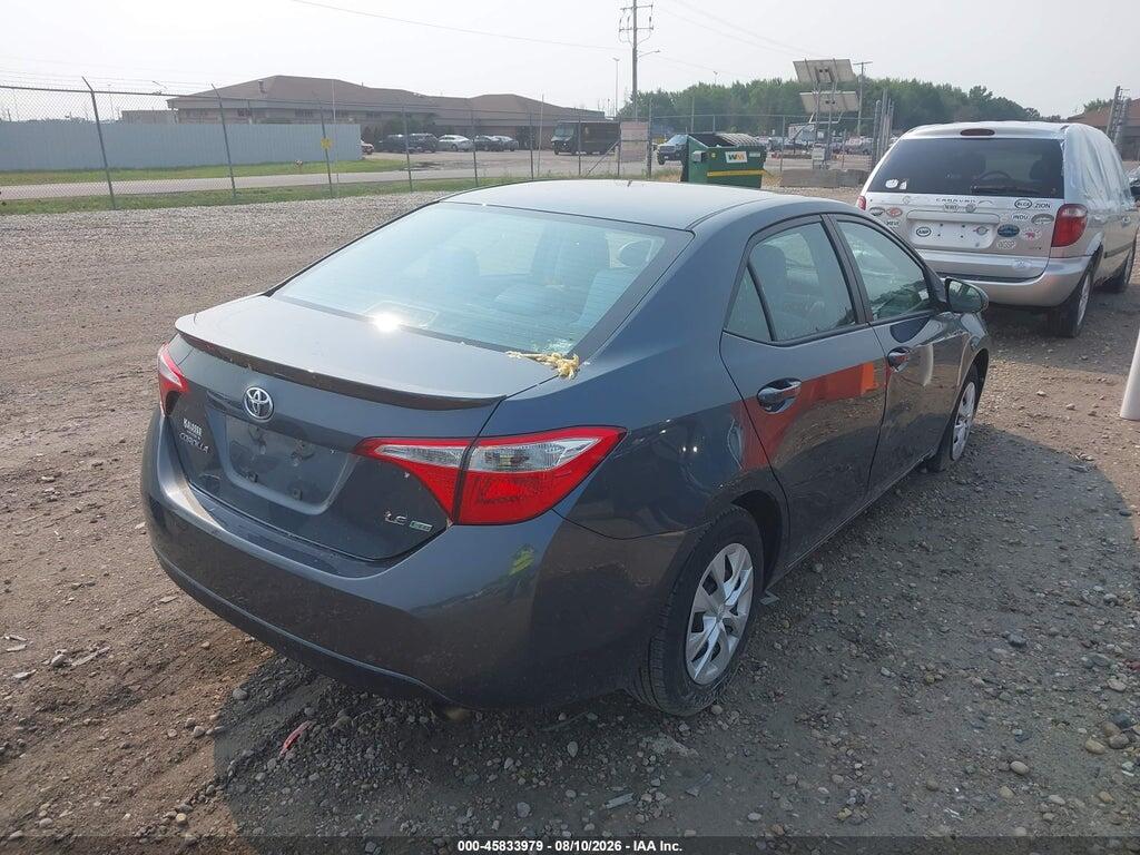 2T1BPRHE8FC424839 2015 TOYOTA COROLLA photo no. 4